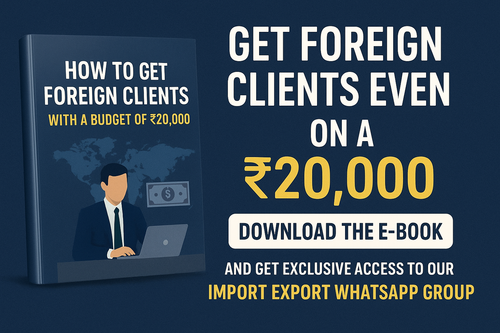 Abroad Clients at ₹20,000 Budget - E-Book And One on One Consultation Call