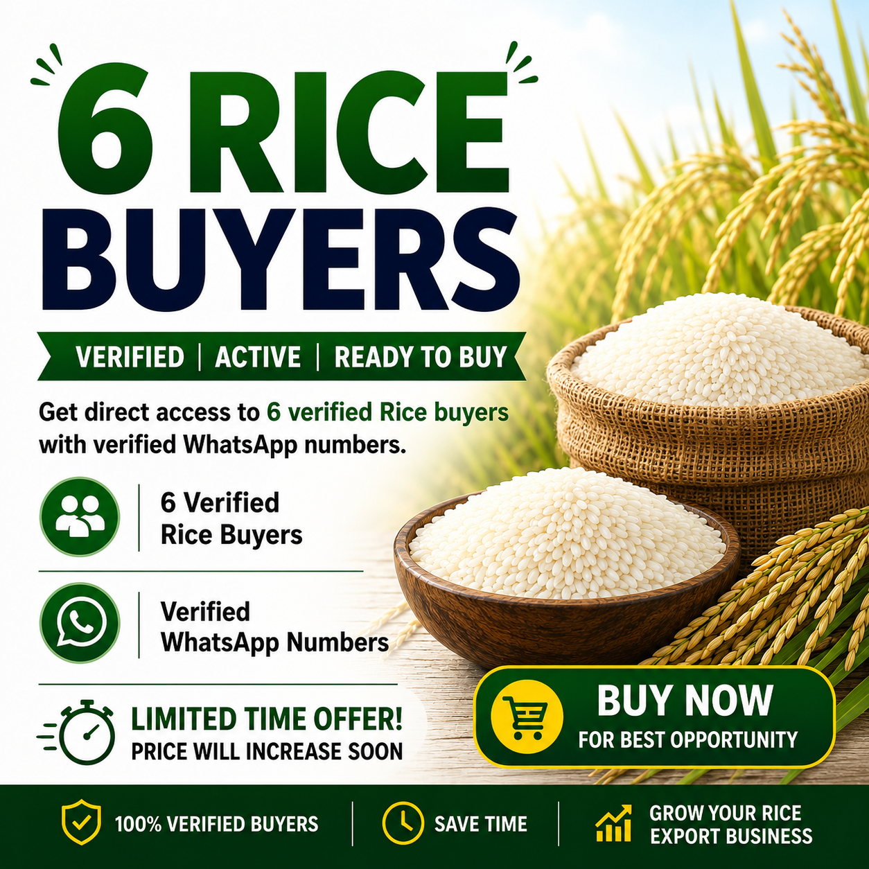6 Verified Rice BuyersOnly ₹99