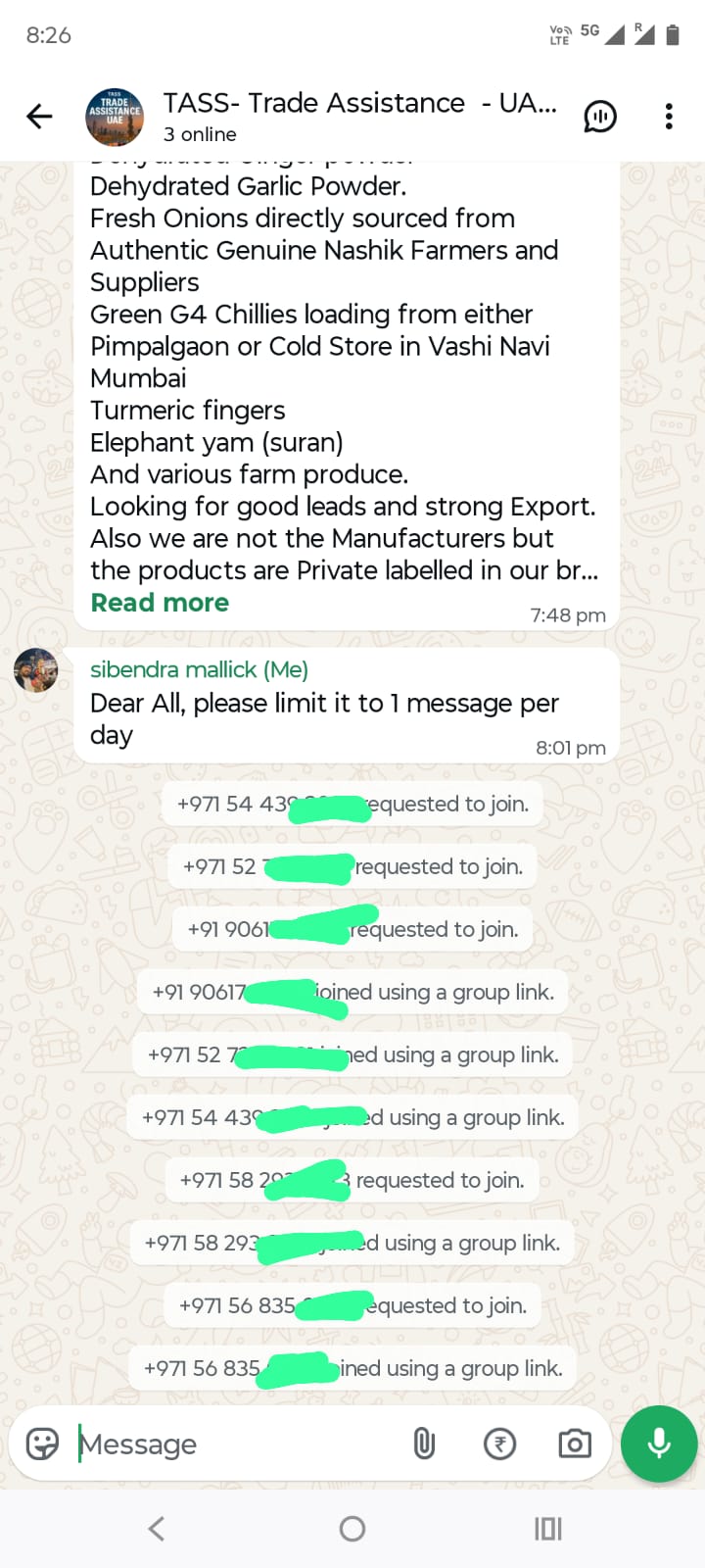 UAE TASS -Trade Assistance Group - Ads Enabled