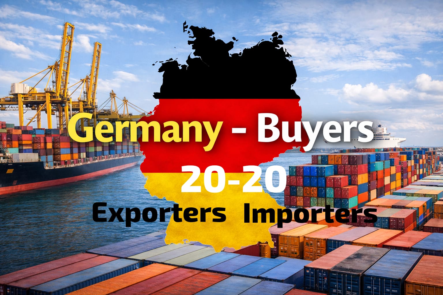 Germany 20-20 || 20 Exporters and 20 Importers in One High Value Closed Network