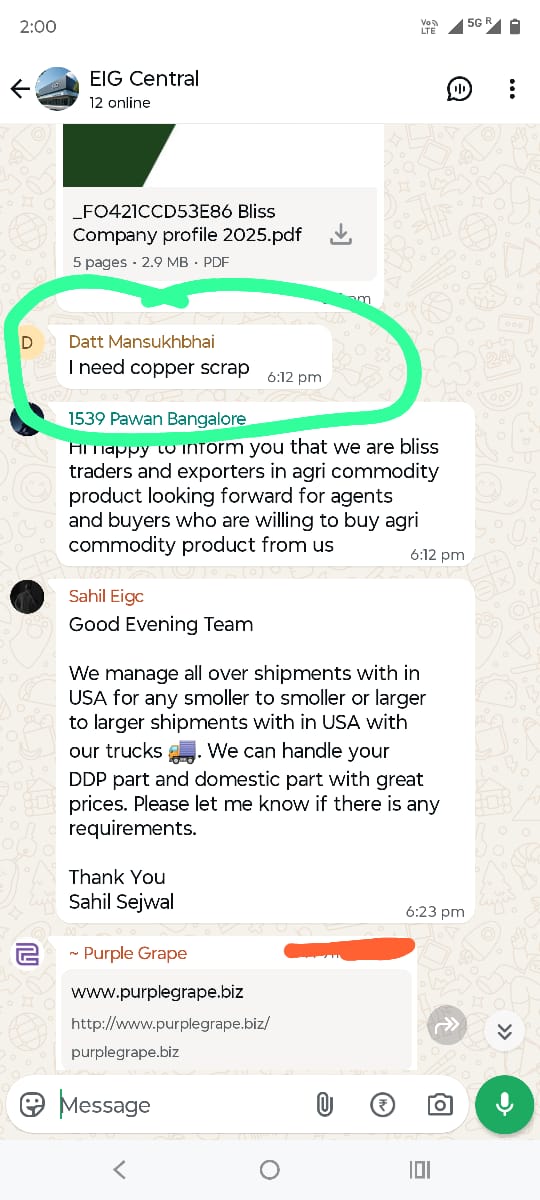 EIGN - Premium Import Export | Entrepreneurs Whatsapp Group