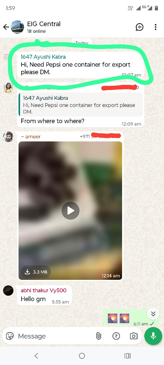 EIGN - Premium Import Export | Entrepreneurs Whatsapp Group