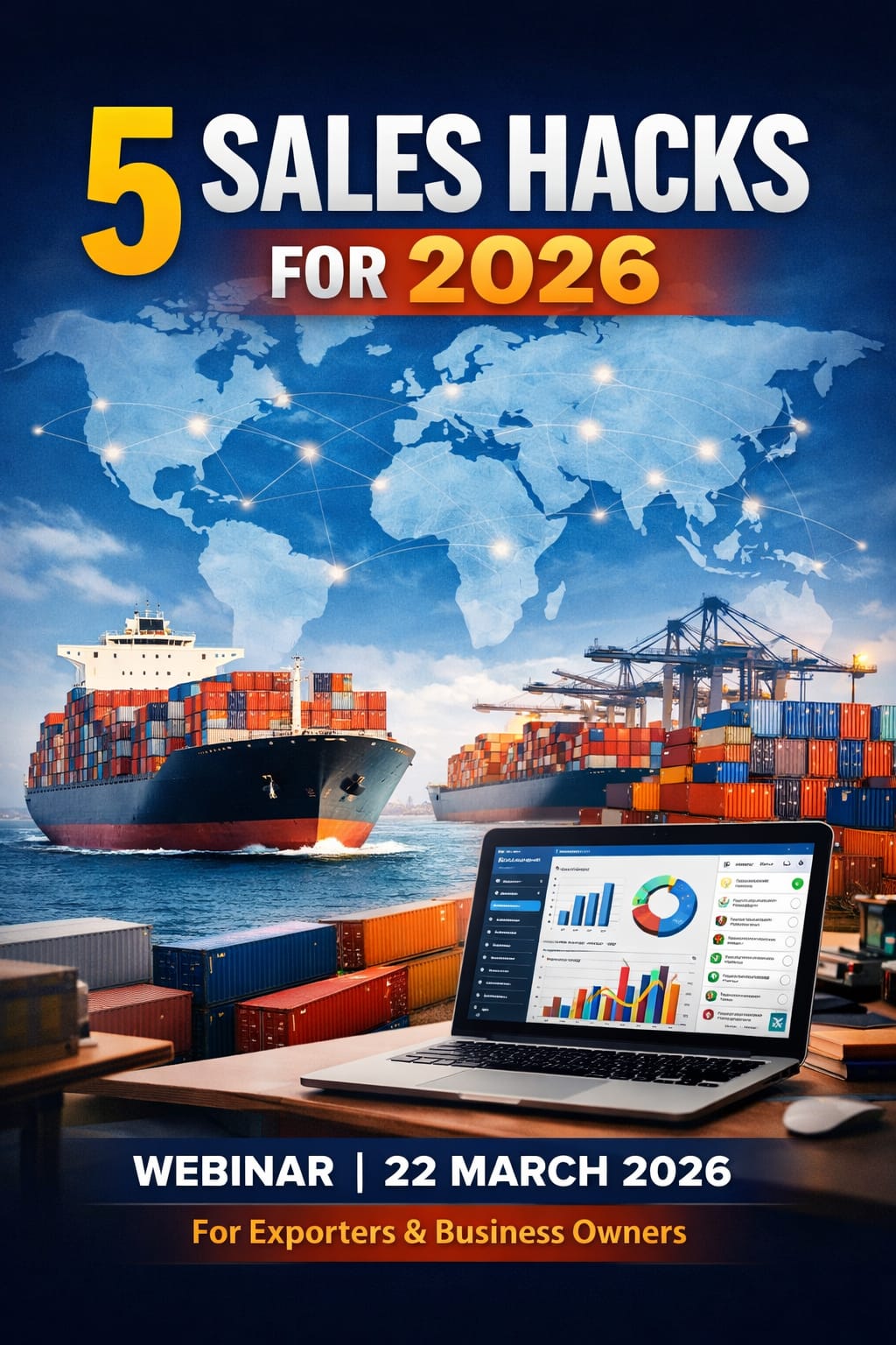 Webinar - 5 Sales Hacks - Boost your business