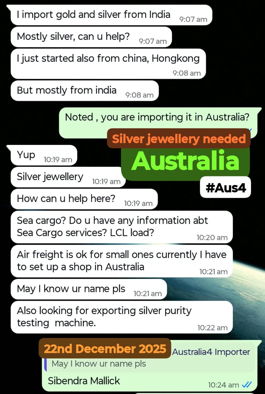 L4-22-12-25|Australia- Silver Jewellery Needed for a new shop