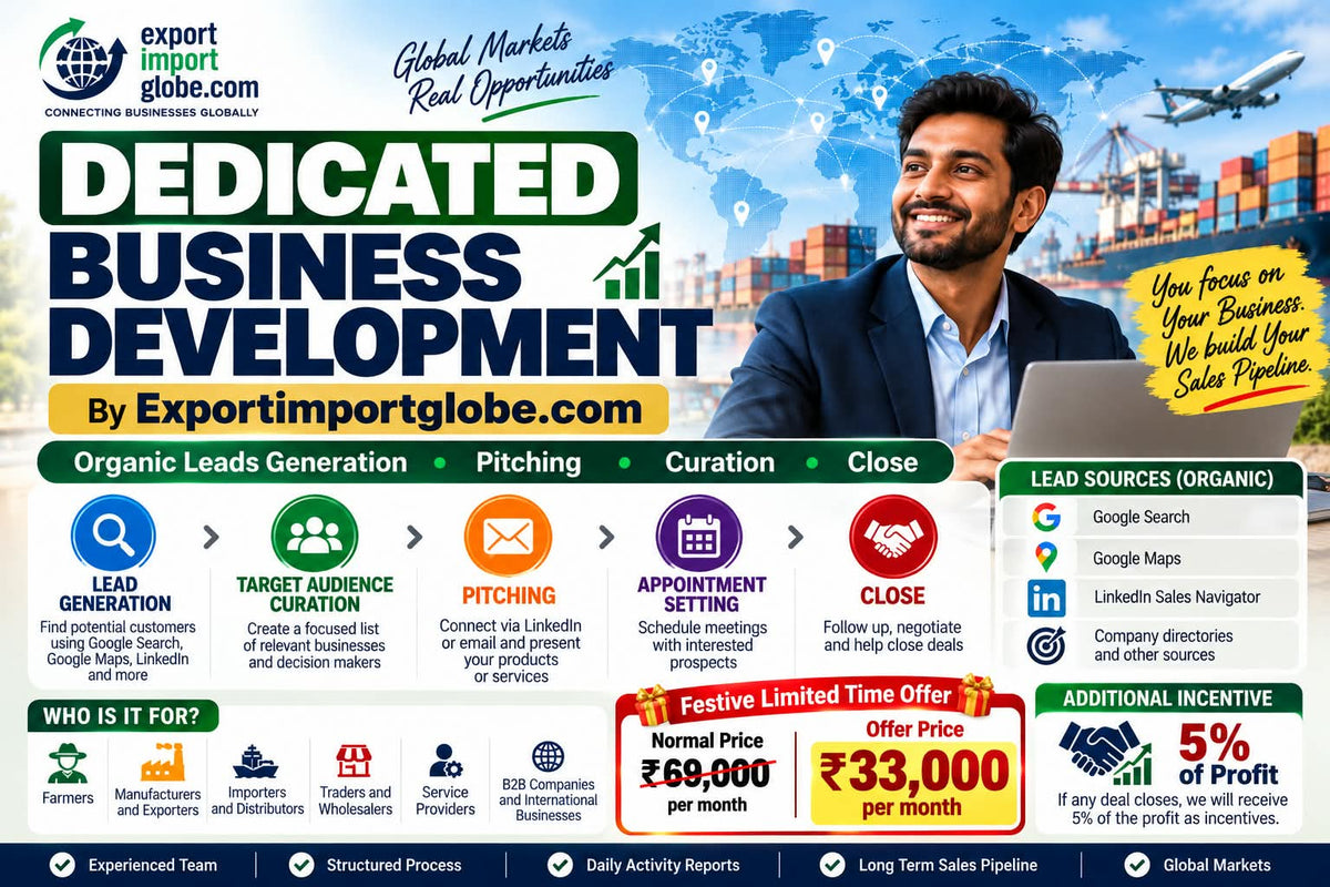 Dedicated Business Development Sales Support