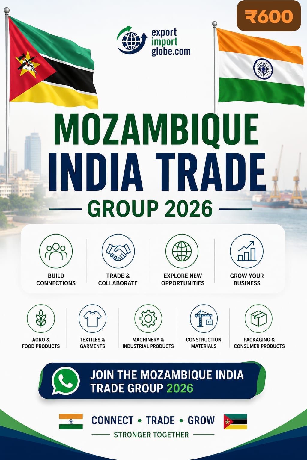 Mozambique India Trade Group 2026 | Whatsapp group