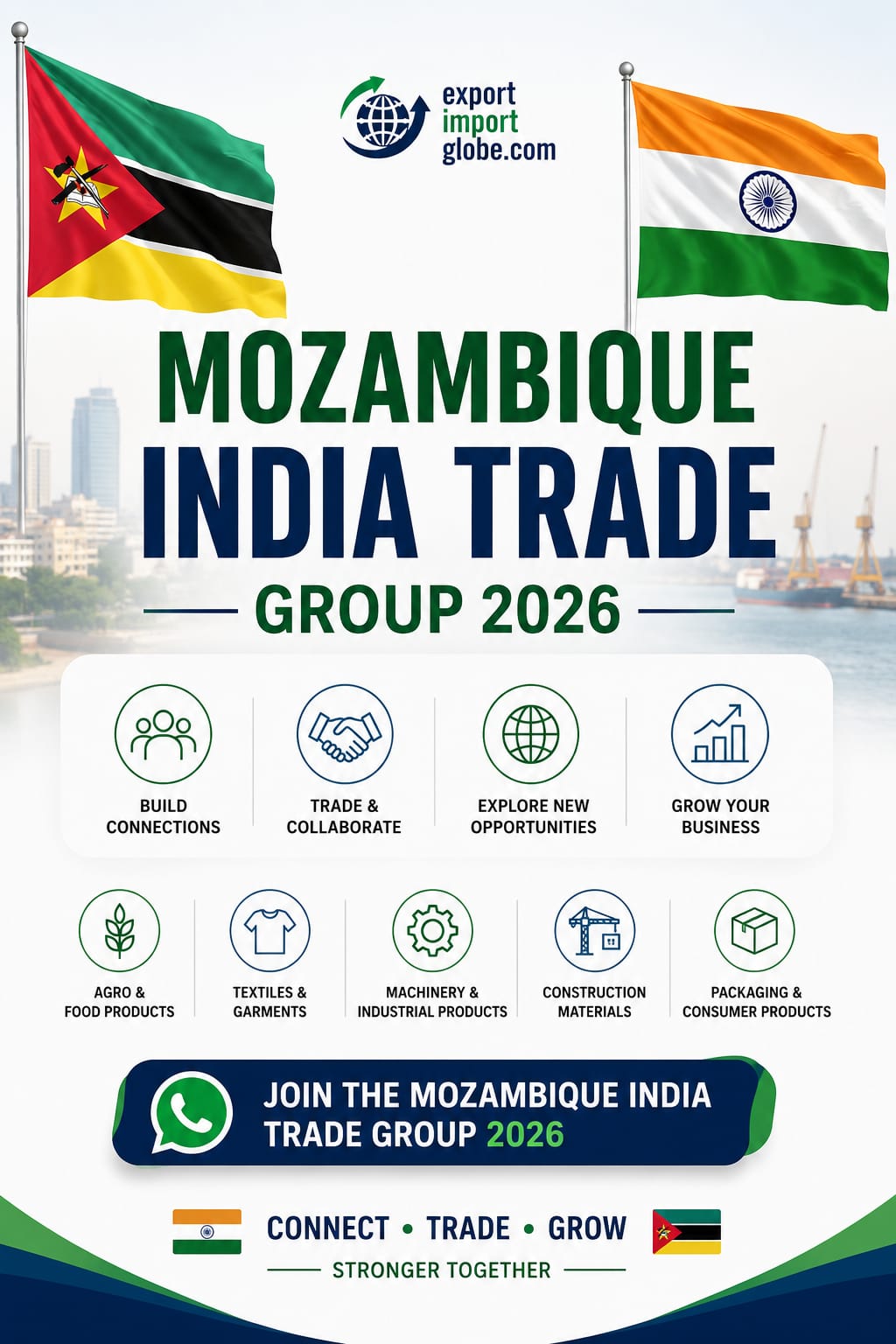 Mozambique India Trade Group 2026 | Whatsapp group