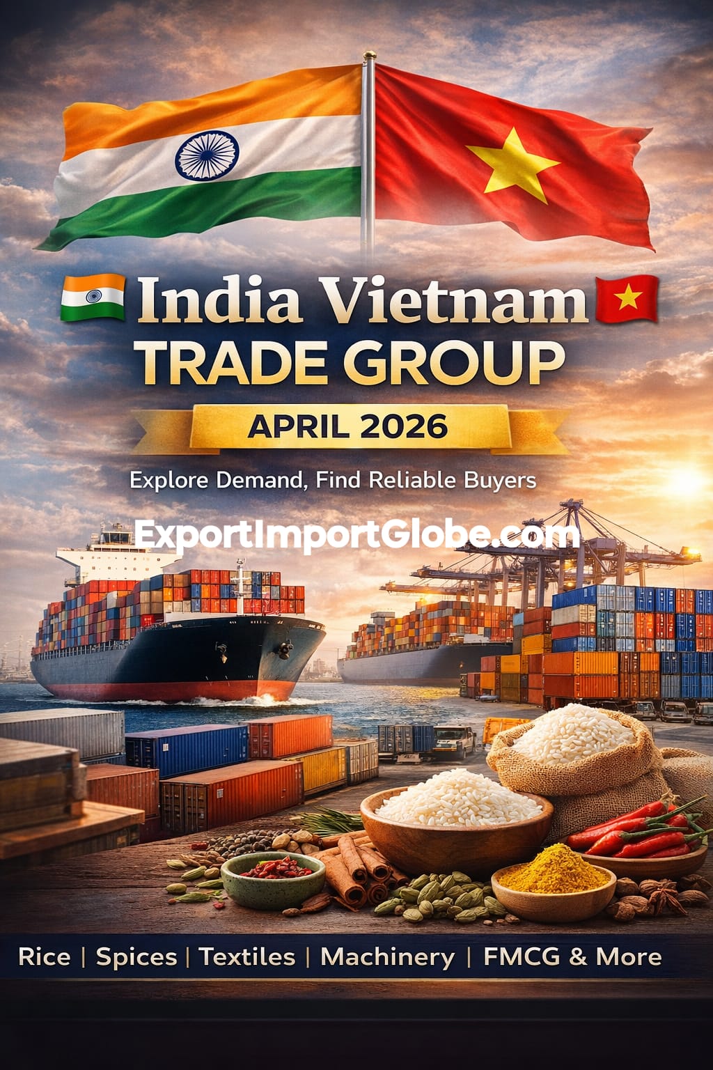 Vietnam - India Trade Group - April 2026 | Ads Enabled | Buyer Focused