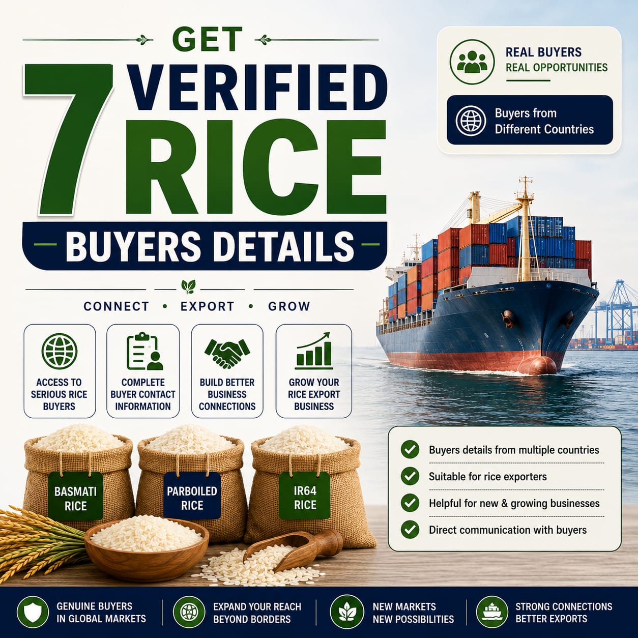 7 Verified Rice Buyers
Only ₹499